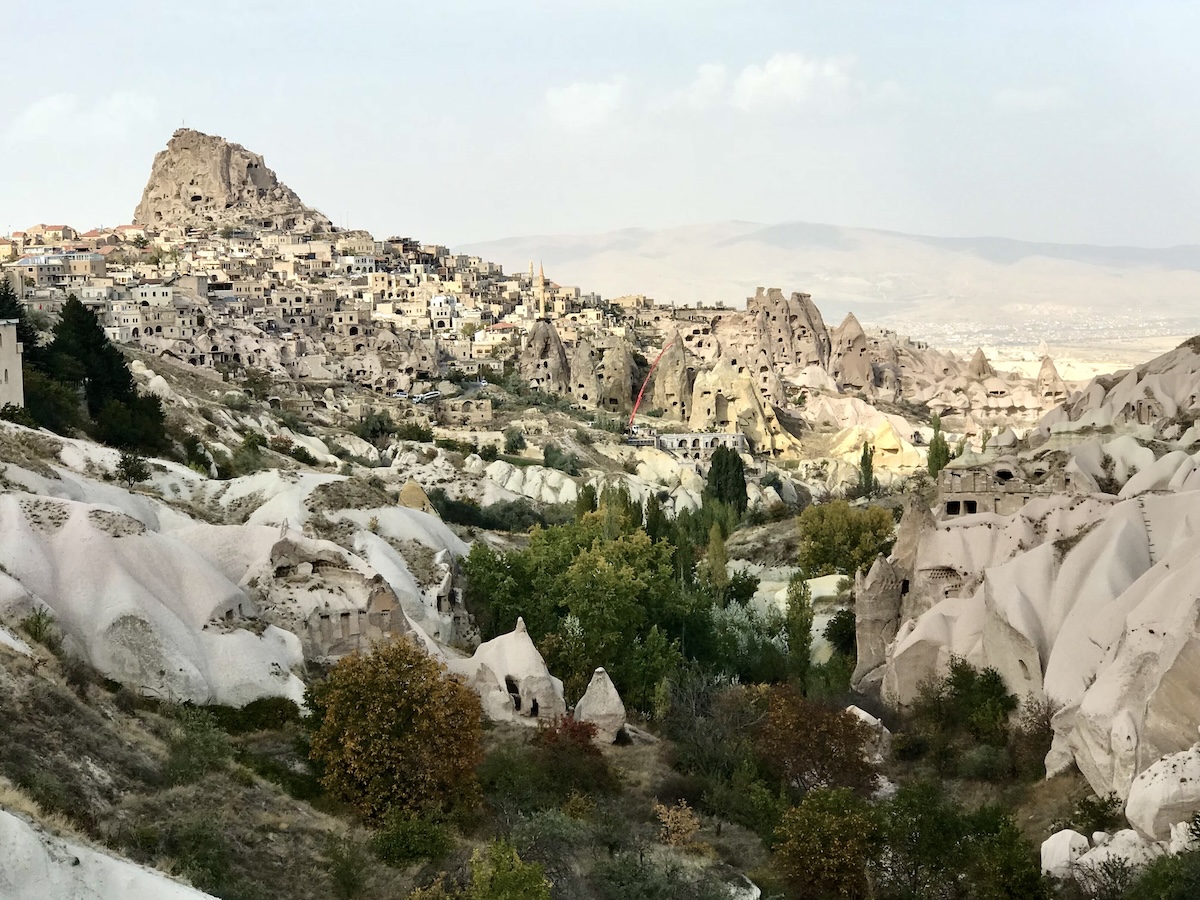 View of Uchisar Castle