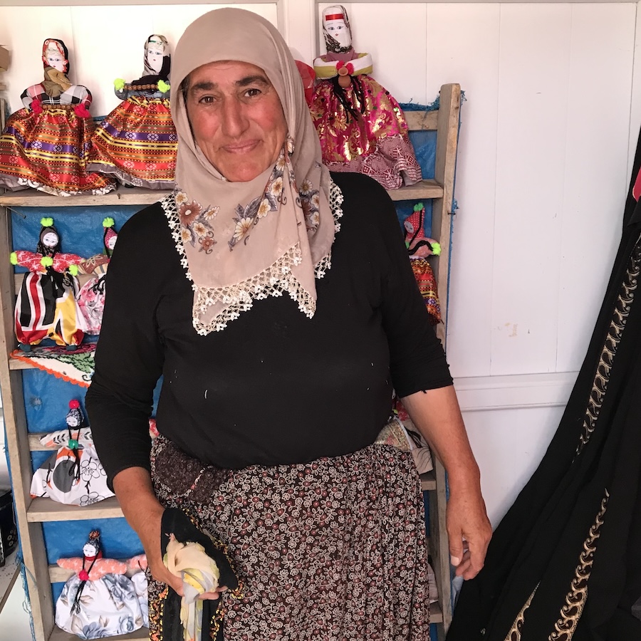 women in traditional clothing