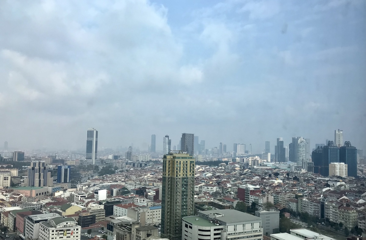 sky line of istanbul