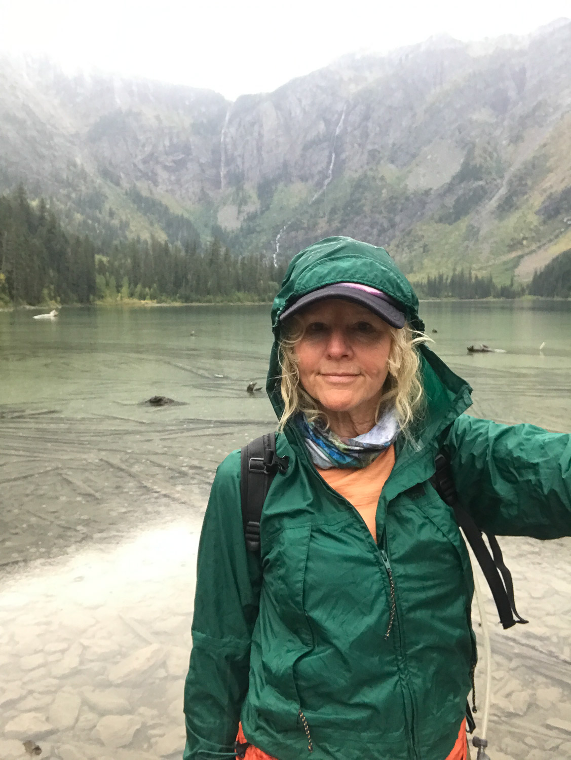 hiker Glacier National Park