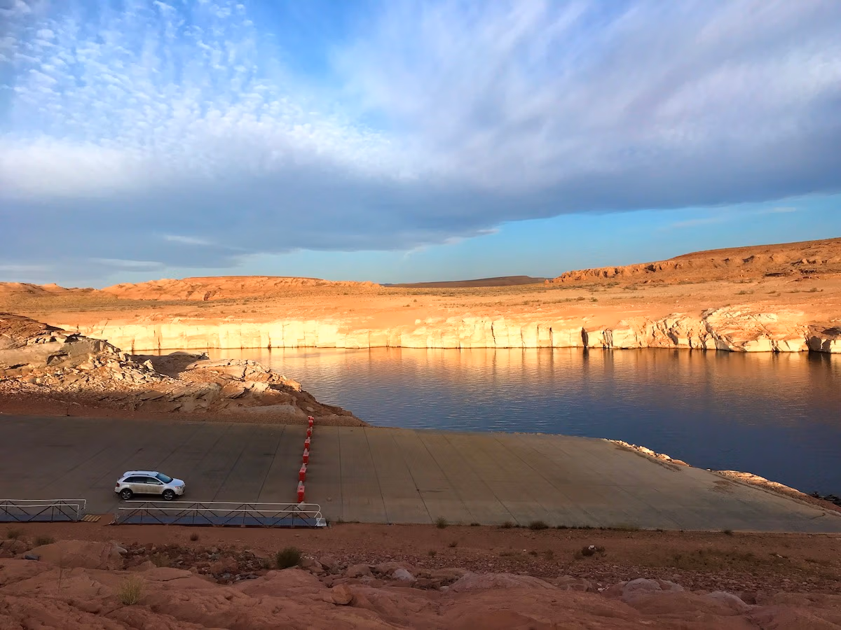 view of lake powell