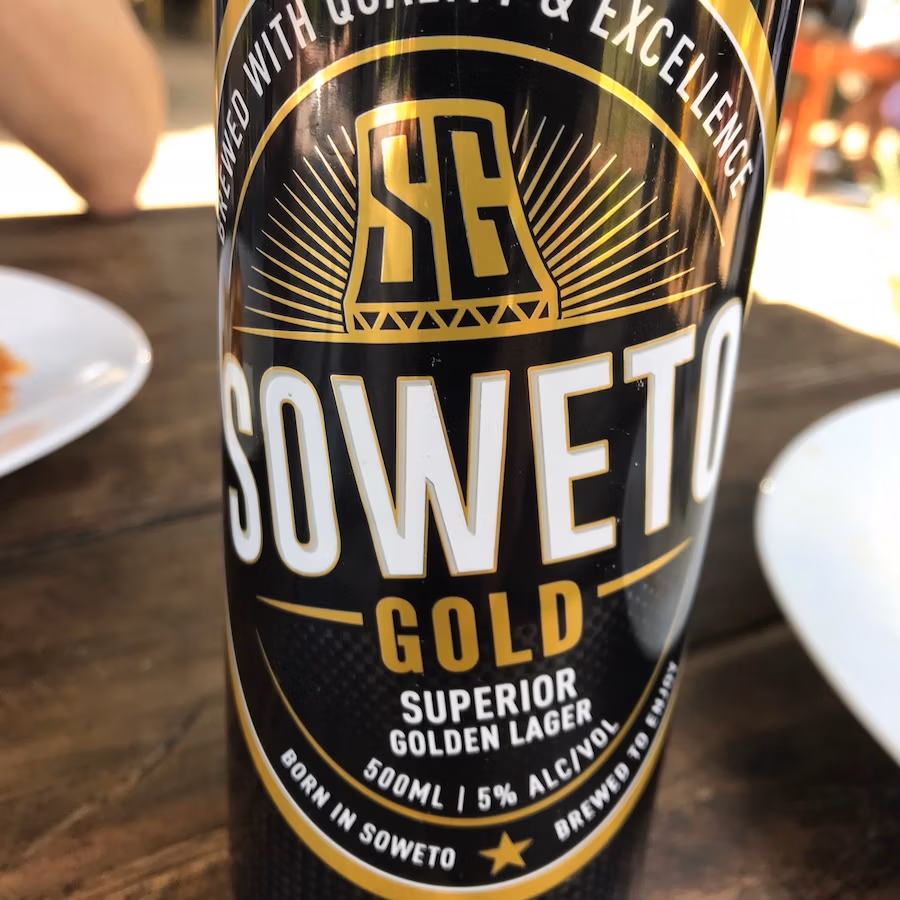 Close up of Soweto Gold