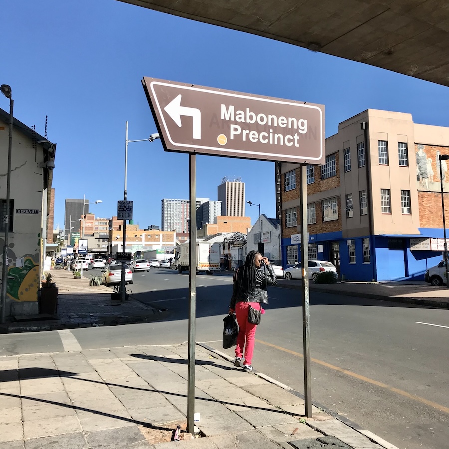 Maboneng street sign