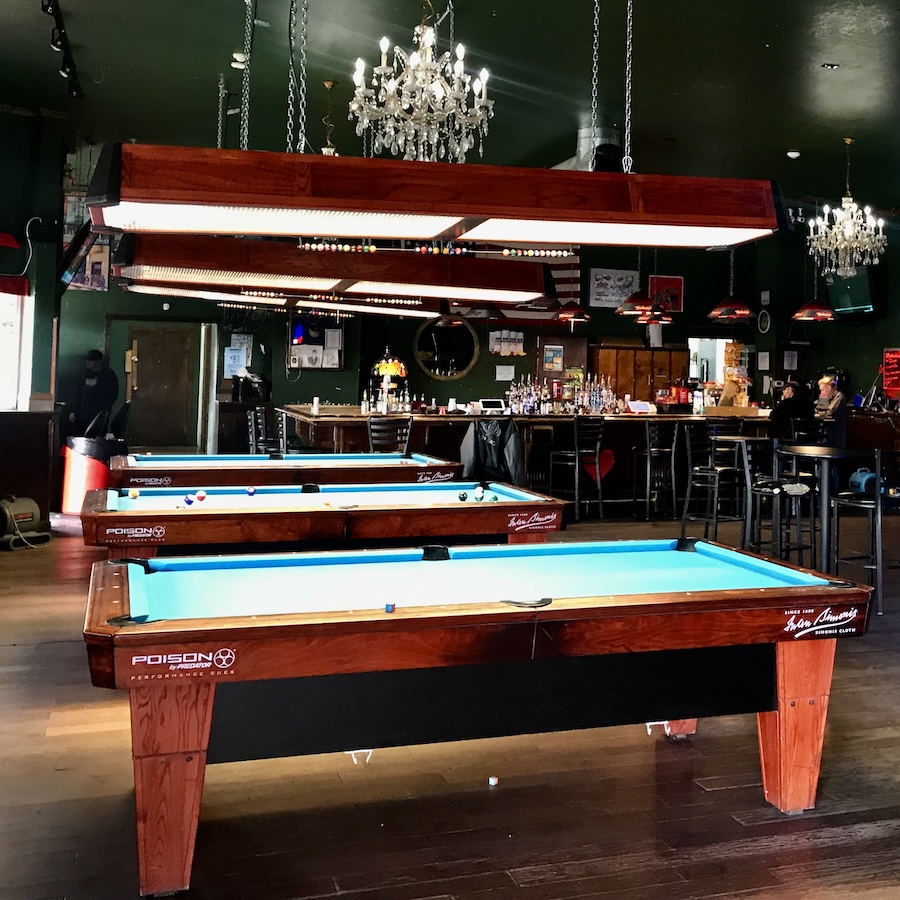 pool hall in butte