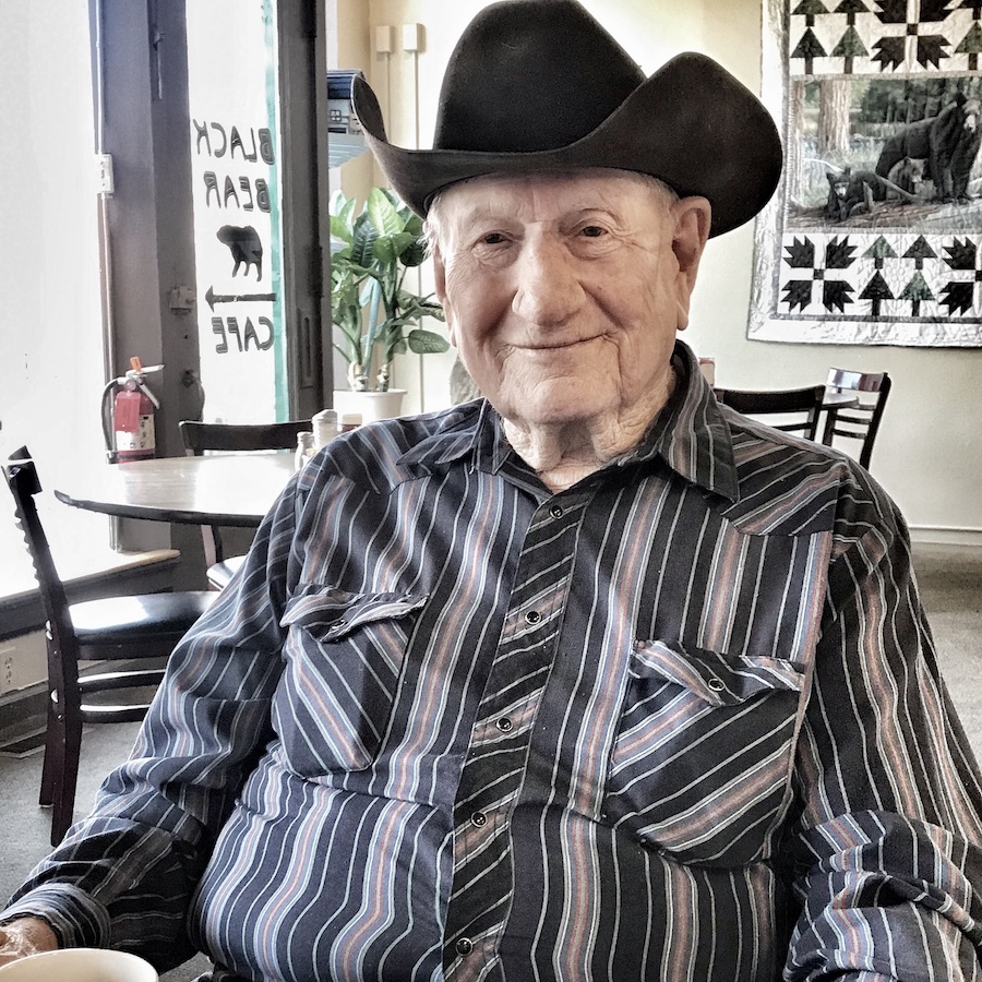 old cowboy local in black bear diner