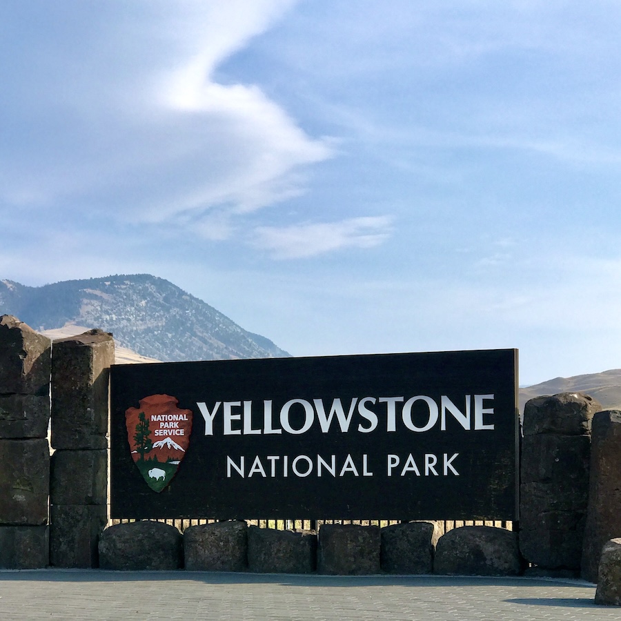 Yellowstone sign