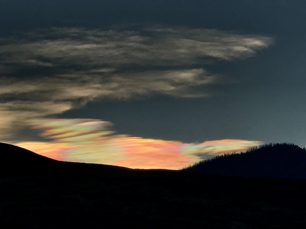 Rainbow cloud