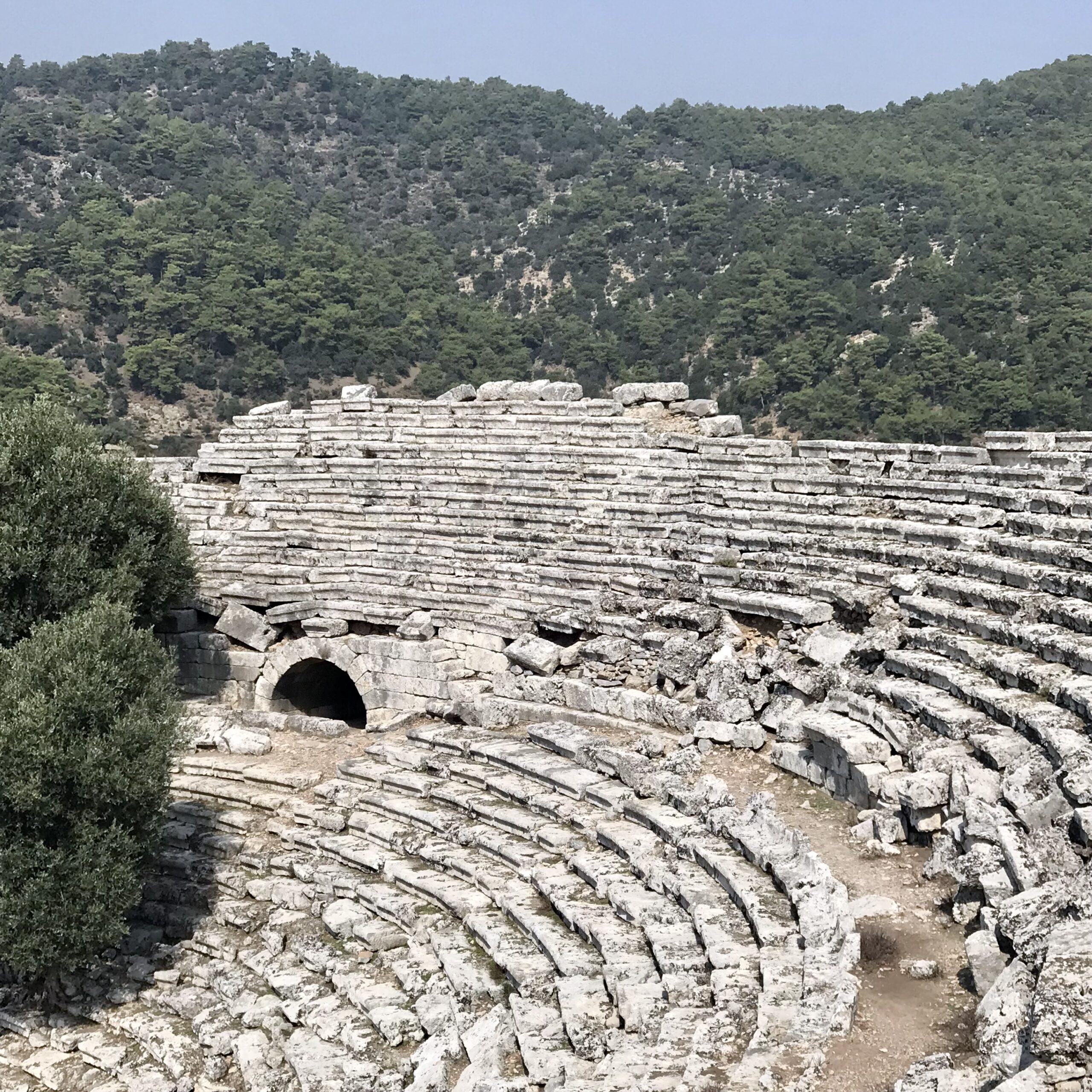 The Caunos amphitheater