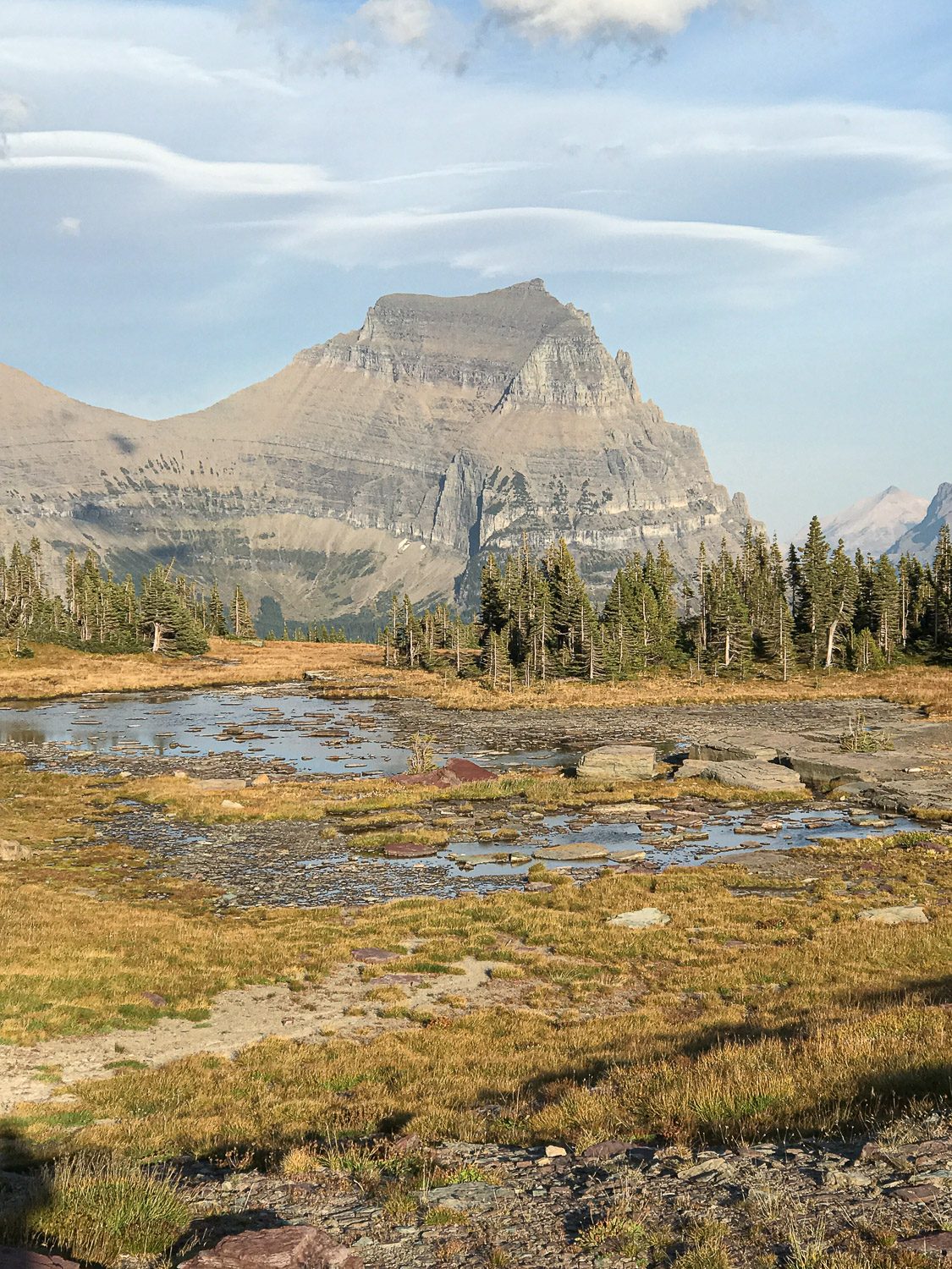 Glacier-National-Park-Hidden-Lake-Overlook-Trail-View