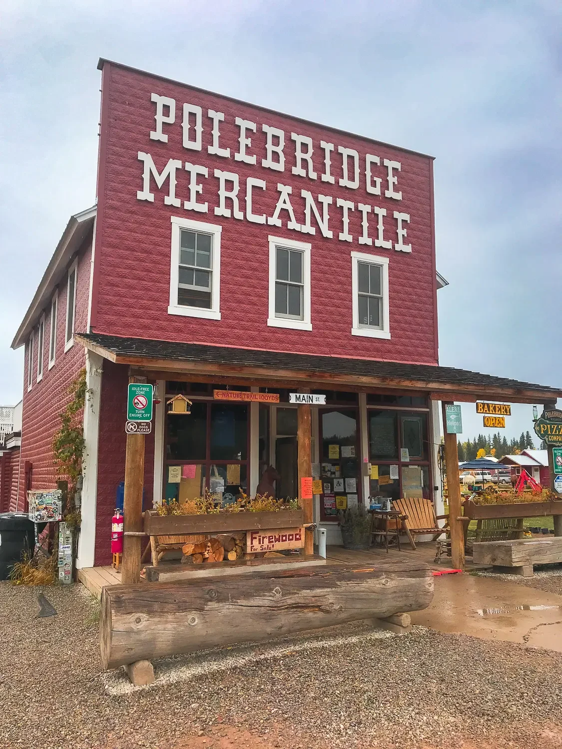 front of old mercantile